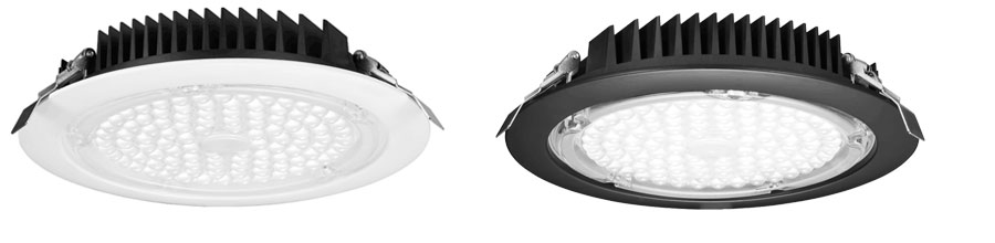 8 inch commercial led recessed lighting trim options